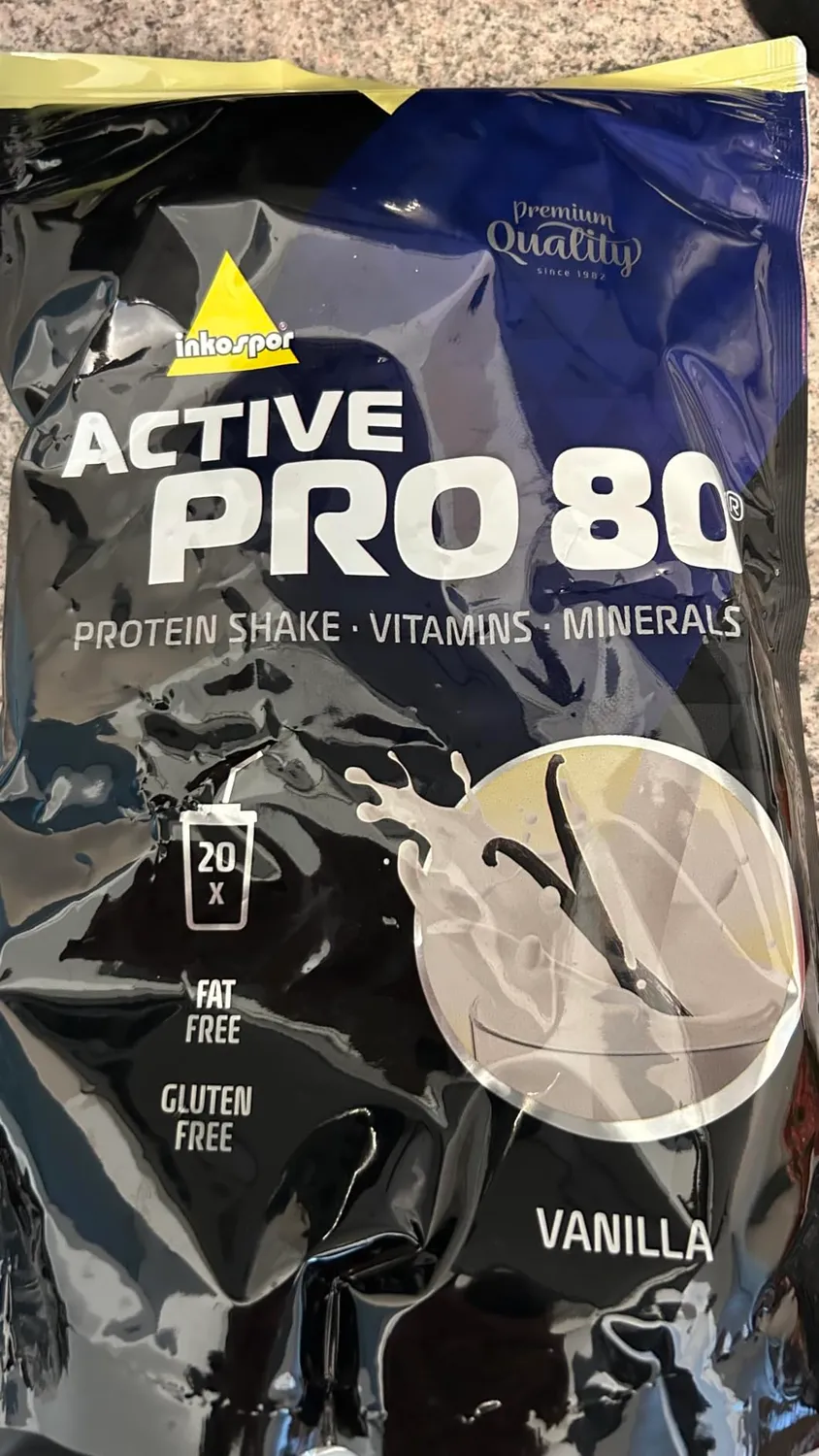 Inkospor Active Pro 80 Proteinpulver Vanille 500g