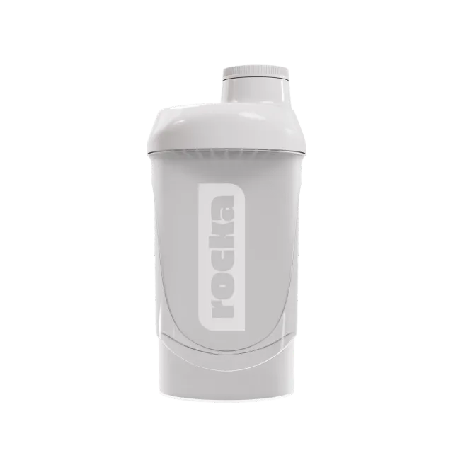 Rocka Nutrition Shaker Protein Shaker Black 600 ml auslaufsicher