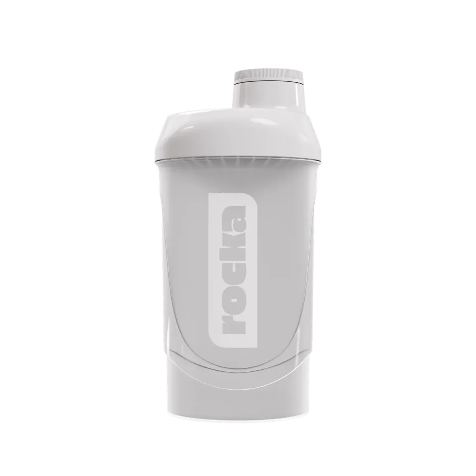 Rocka Nutrition Shaker Protein Shaker Black 600 ml auslaufsicher
