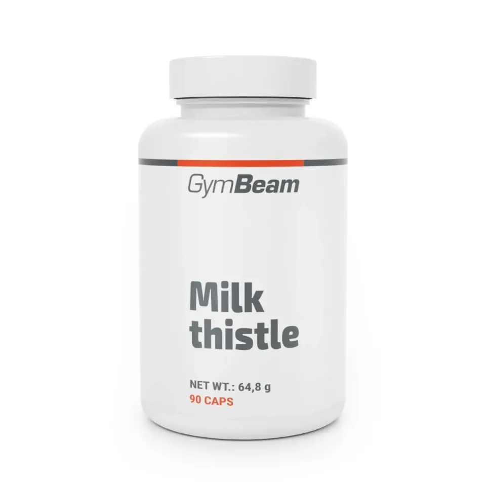GymBeam Mariendistel Kapseln 90 Stk mit 80% Silymarin