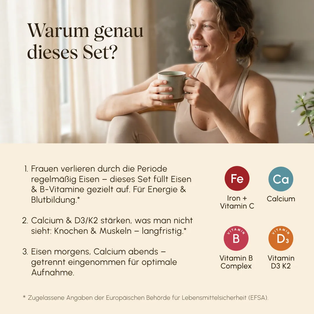 VETAIN Women's Essential Bundle Set 4-teilig