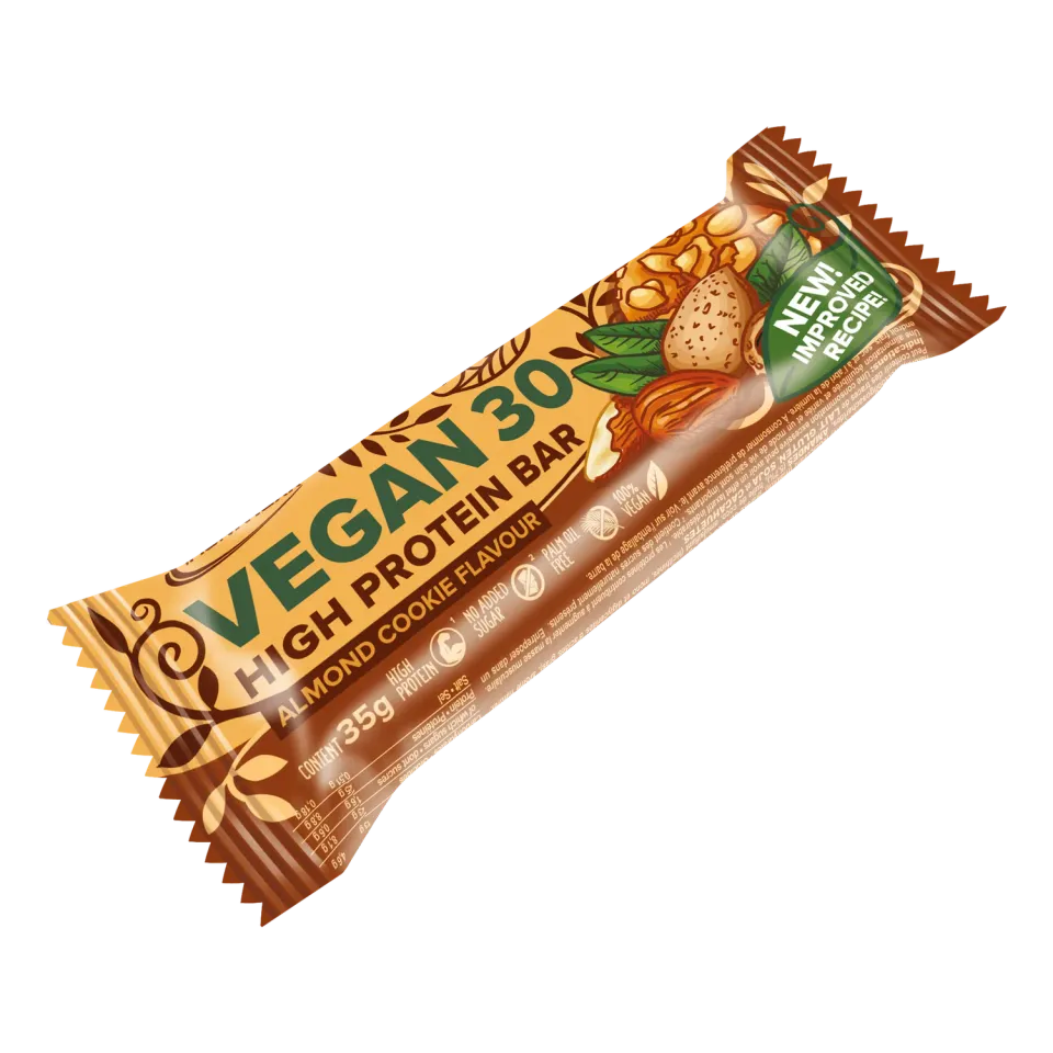 IronMaxx Vegan 30 Almond Cookie Proteinriegel 35g vegan