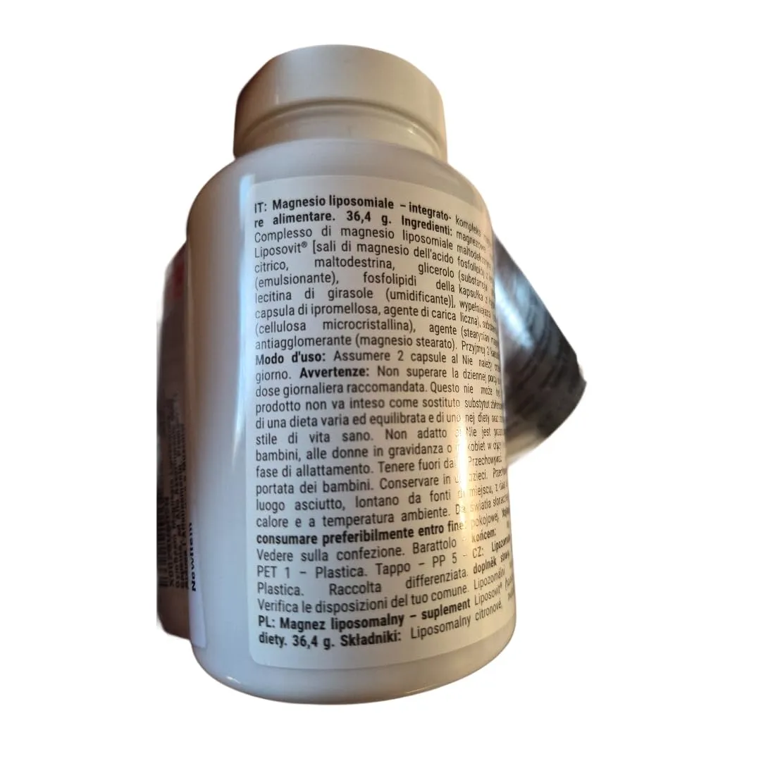 GymBeam Liposomales Magnesium 60 Caps LipoCellTech