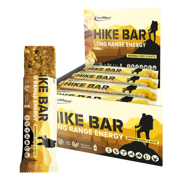 IronMaxx Hike Bar Banana Choc Nuts 12x60 g