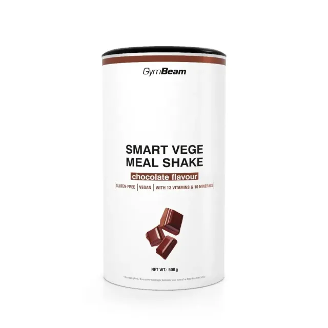 GymBeam Smart Vege Mealshake Chocolate 500 g proteinreich