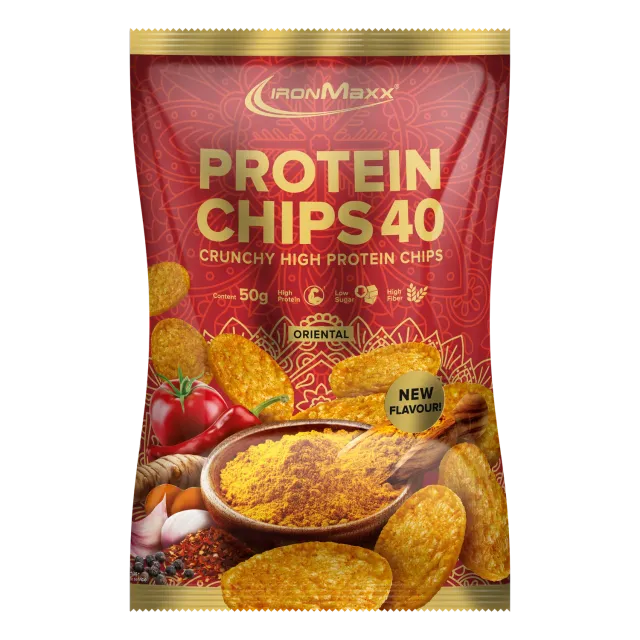 IronMaxx Protein Chips 40 Oriental 50 g