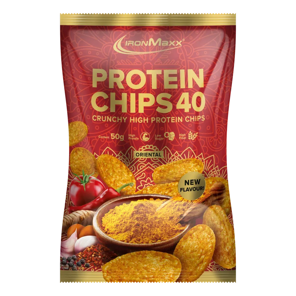 IronMaxx Protein Chips 40 Oriental 50 g