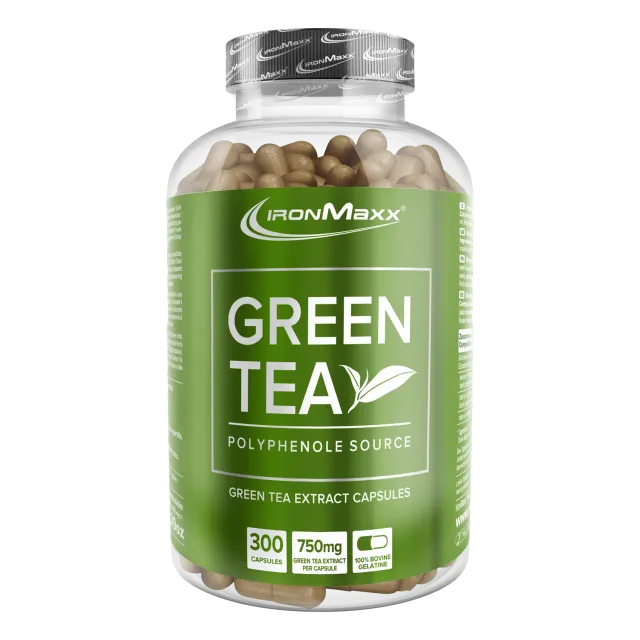 IronMaxx Green Tea Grüntee Extrakt Kapseln 300 Stk. Diät
