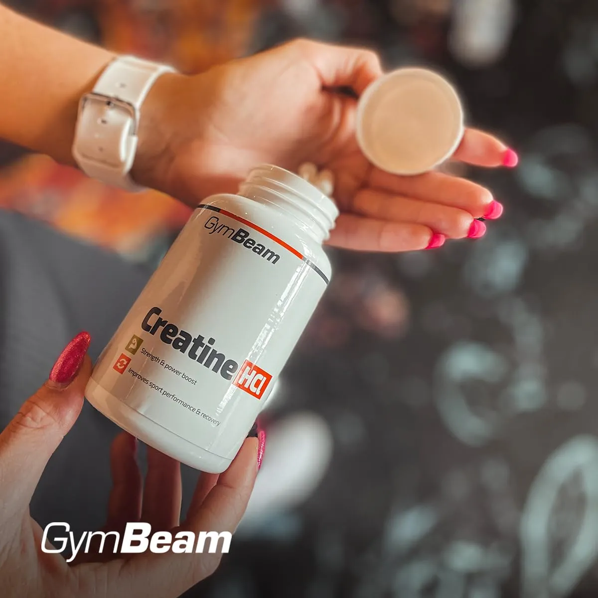 GymBeam Kreatin HCl Kapseln 120 Cps 3200 mg