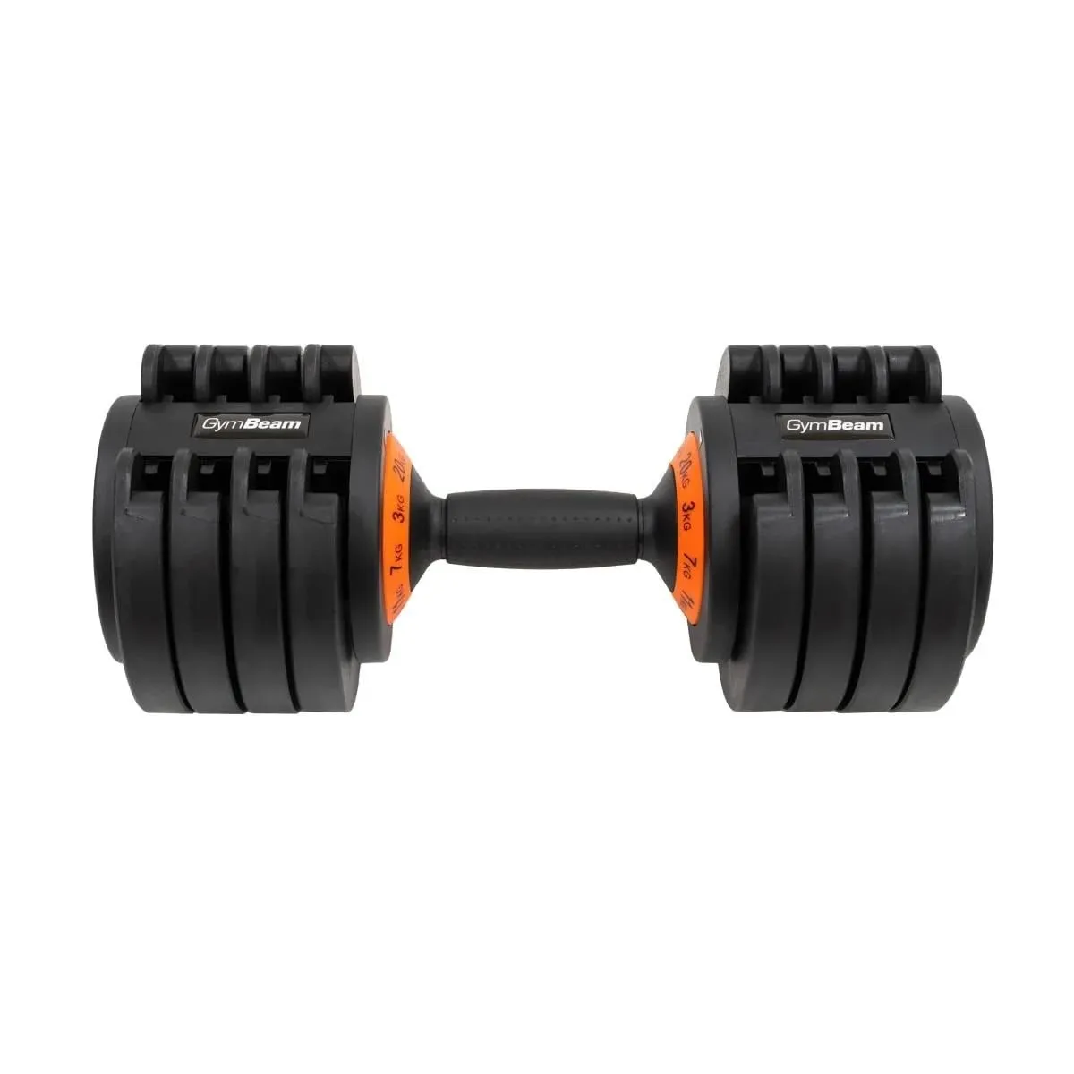 GymBeam Verstellbare Kurzhantel 3-20 kg rutschfest
