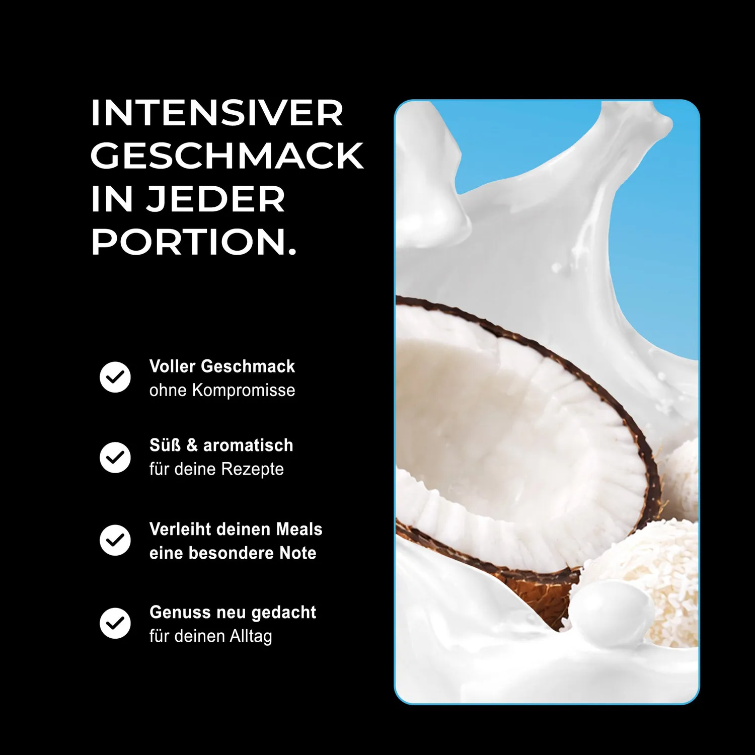 Neosupps Flavour Bomb Coconut Cream Geschmackspulver 250g