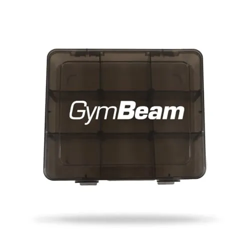 GymBeam PillBox verstellbare Pillendose 9 Fächer