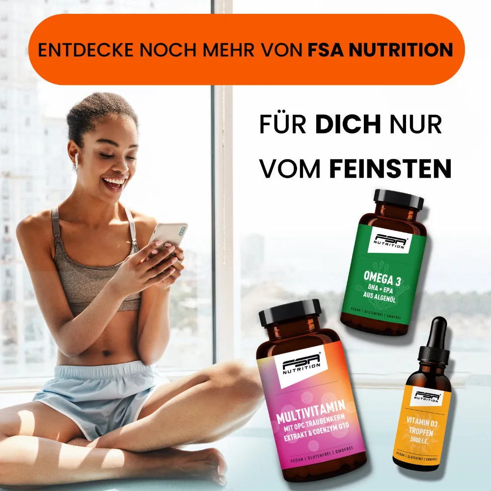 FSA Nutrition Vitamin D3 + K2 Tabletten 5000 I.E. hochdosiert