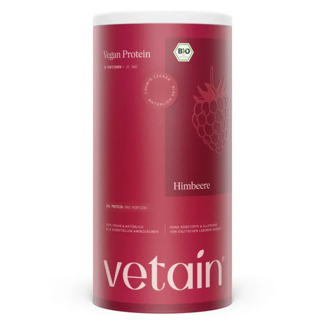 Vetain Vegan Protein Himbeere 540g Bio