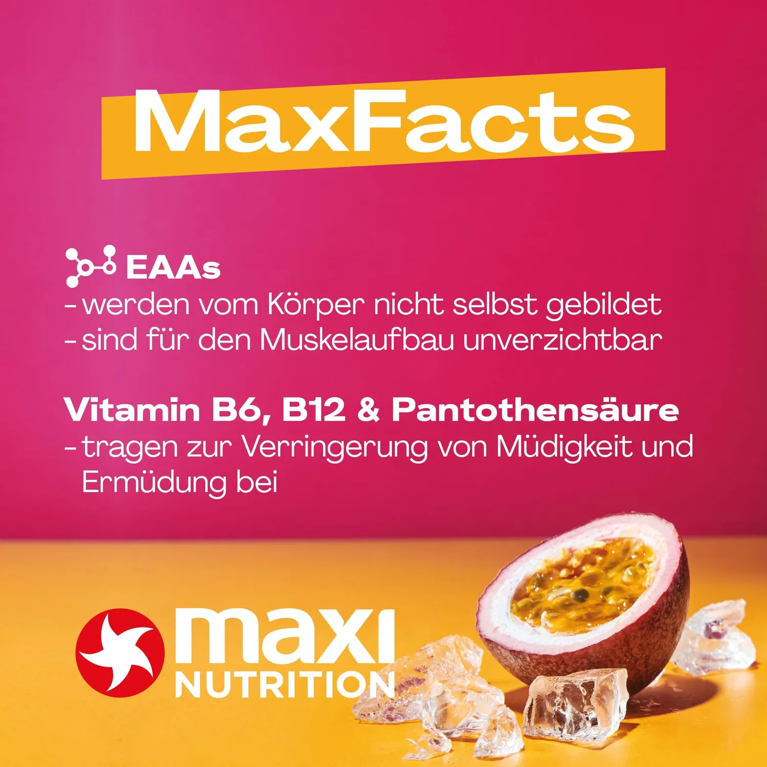 MaxiNutrition MaxFive EAA Drink Mango-Passionfruit 12x330ml