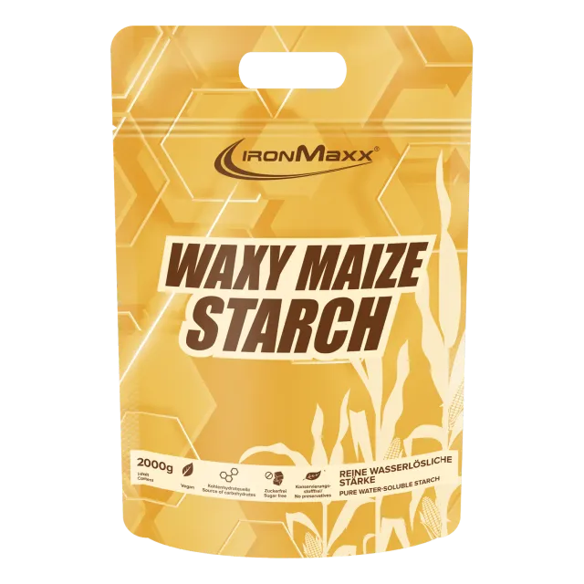 IronMaxx Waxy Maize Starch 2000 g Weight Gainer vegan zuckerfrei