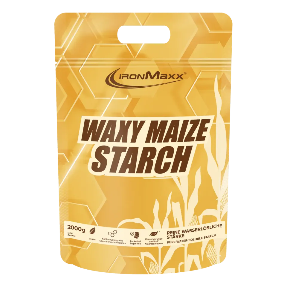 IronMaxx Waxy Maize Starch 2000 g Weight Gainer vegan zuckerfrei