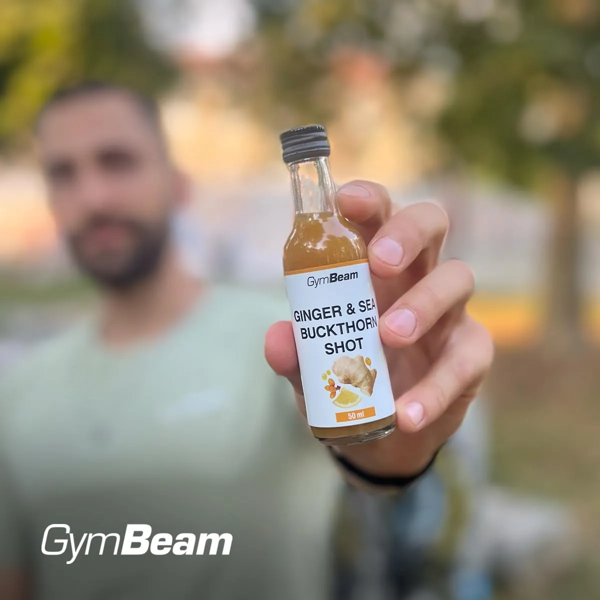 GymBeam Ingwer Shot Sanddorn 50 ml scharf