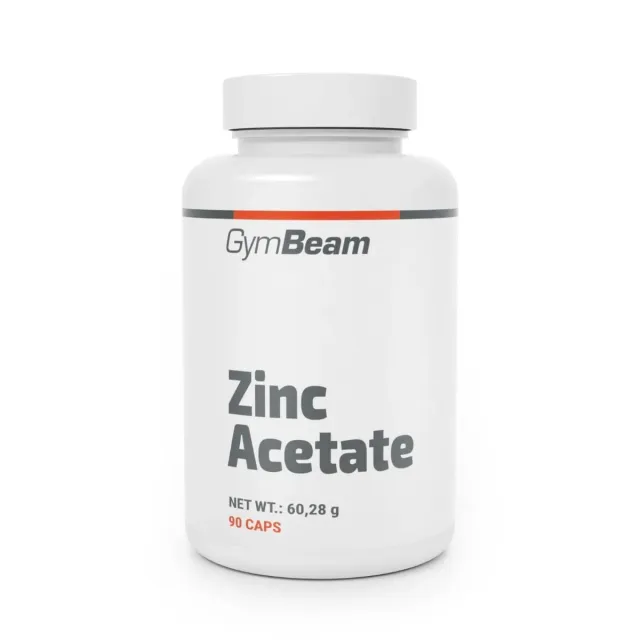 GymBeam Zinkacetat Kapseln 90 Kapseln vegan