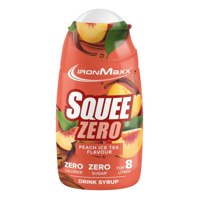 IronMaxx SqueeZero Sirup Pfirsich Eistee 65ml zuckerfrei