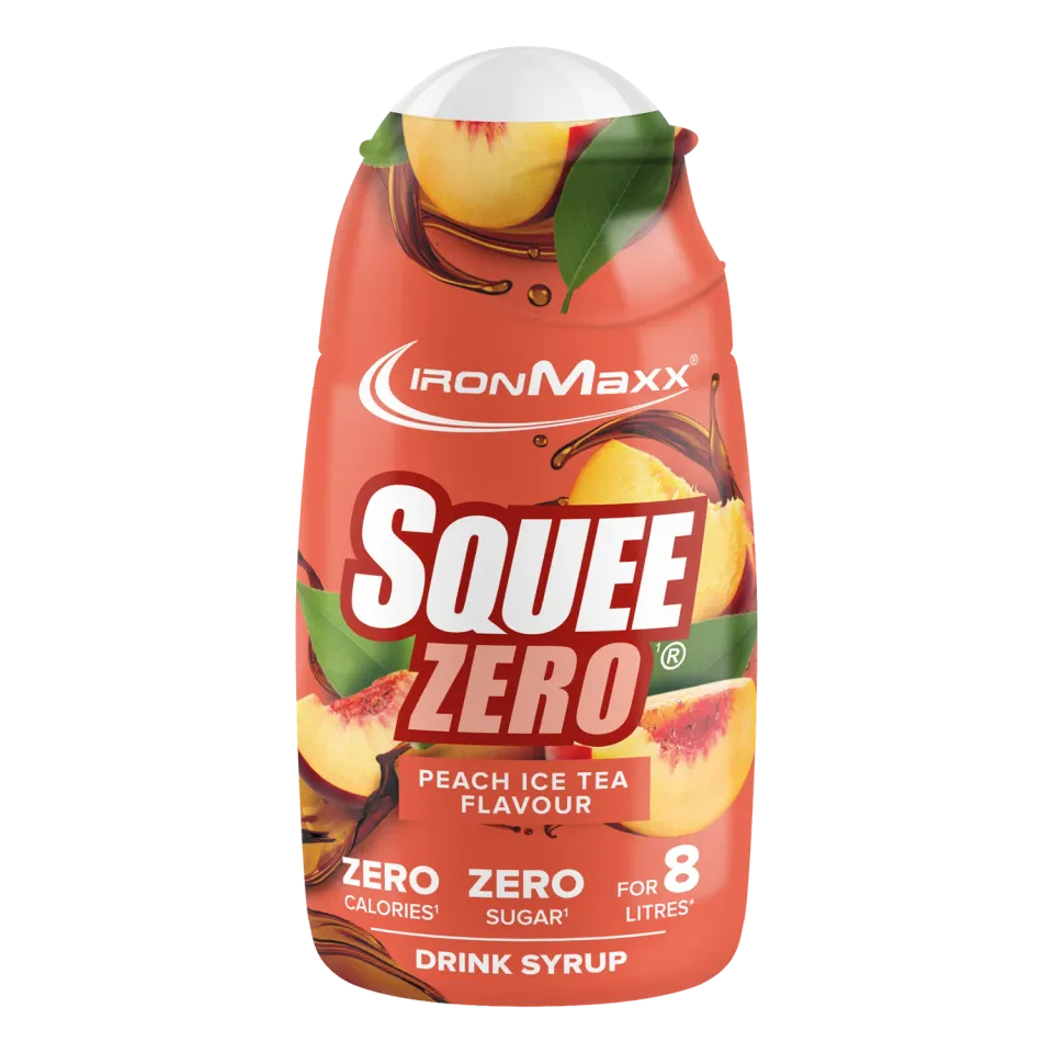 IronMaxx SqueeZero Sirup Pfirsich Eistee 65ml zuckerfrei