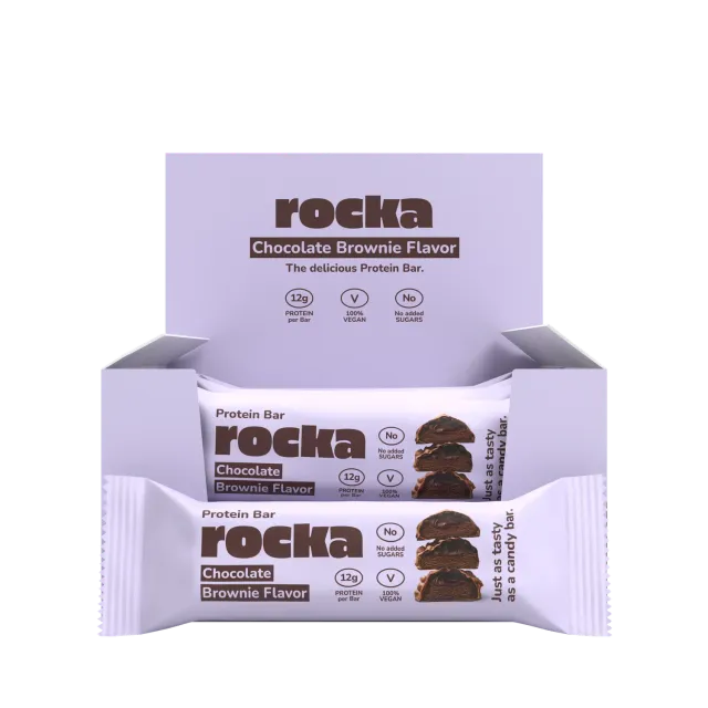 Rocka Nutrition Protein Bar vegan zuckerfrei Riegel