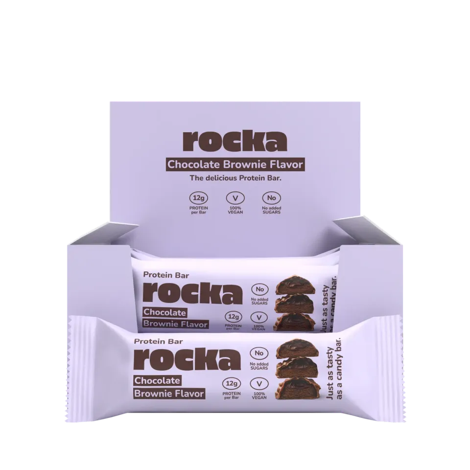 Rocka Nutrition Protein Bar vegan zuckerfrei Riegel