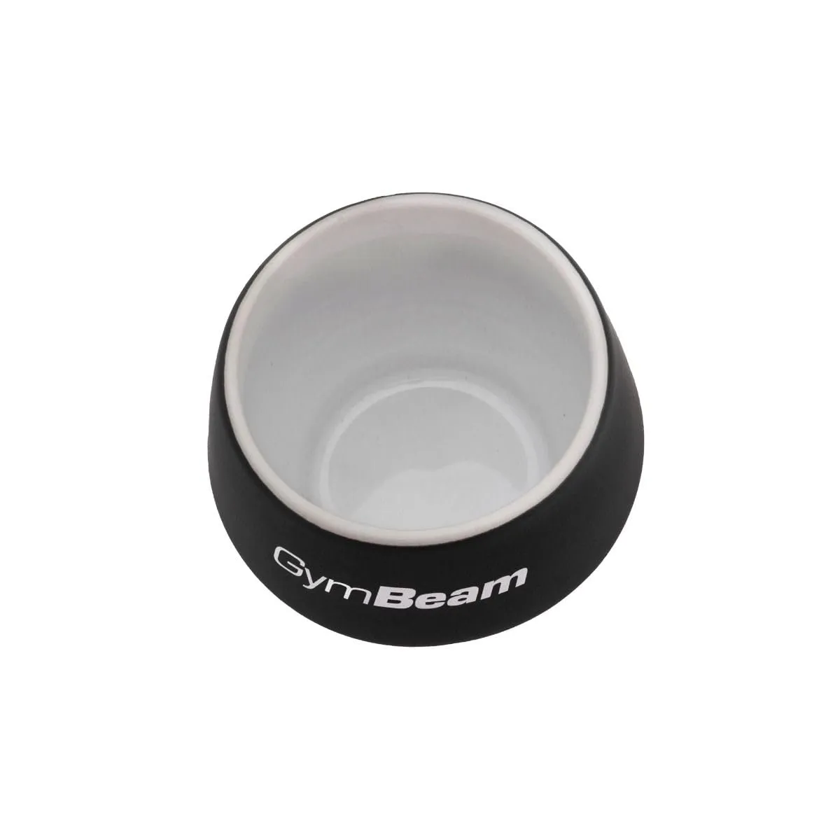 GymBeam Cappuccino Tasse Keramiktasse matt mit Untertasse