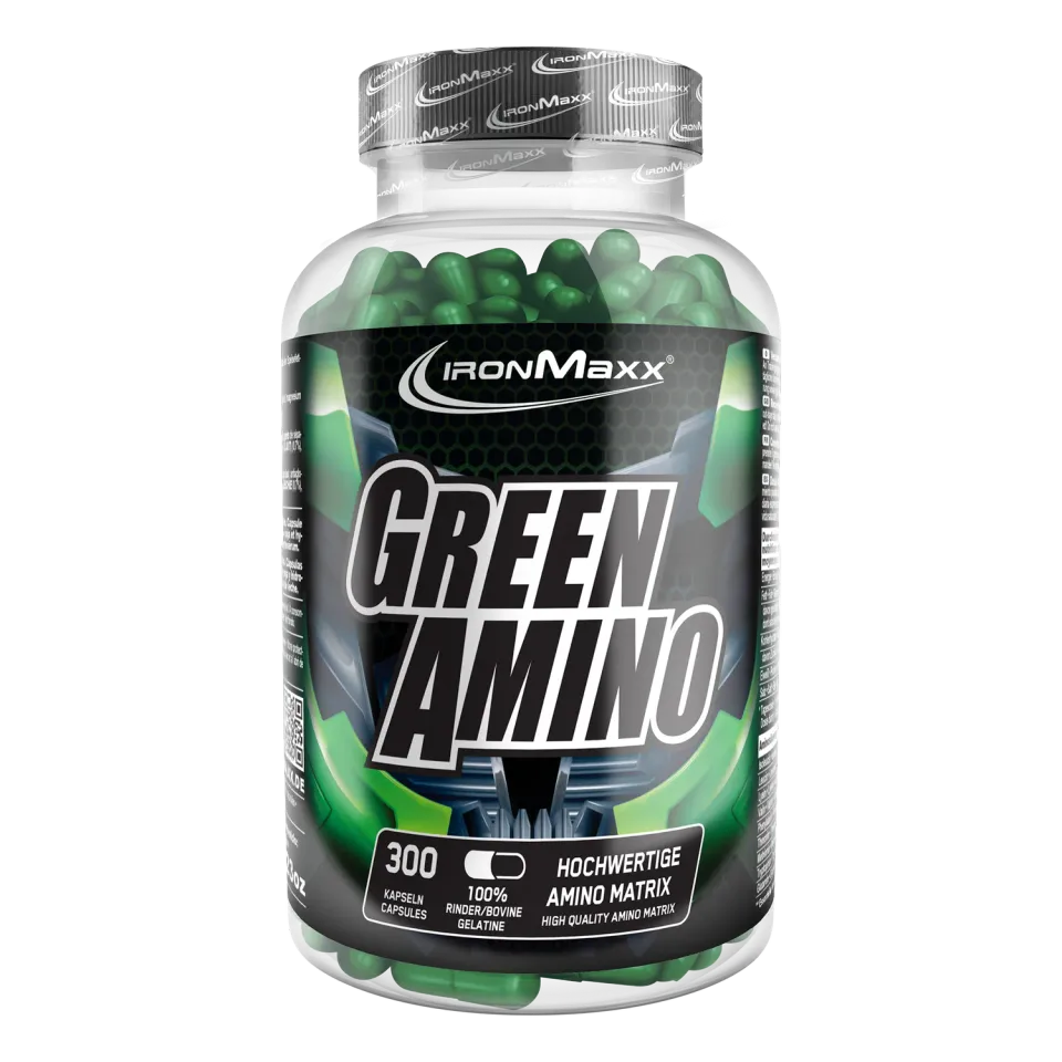 IronMaxx Green Amino EAA Kapseln 300 Caps vegan?