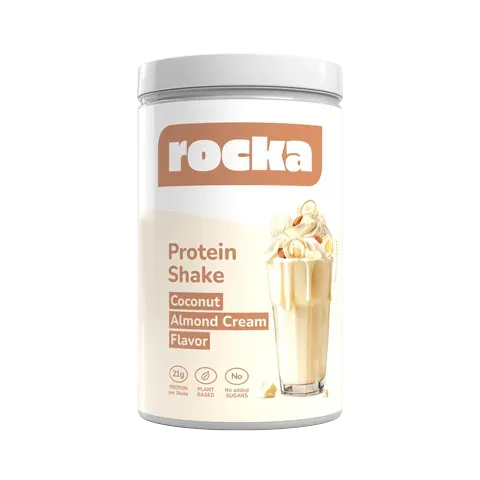 Rocka Nutrition Protein Shake veganes Proteinpulver 900g cremig