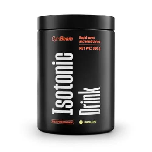GymBeam Isotonic Drink Pulver 360 g Zitrone-Limette mit BCAA