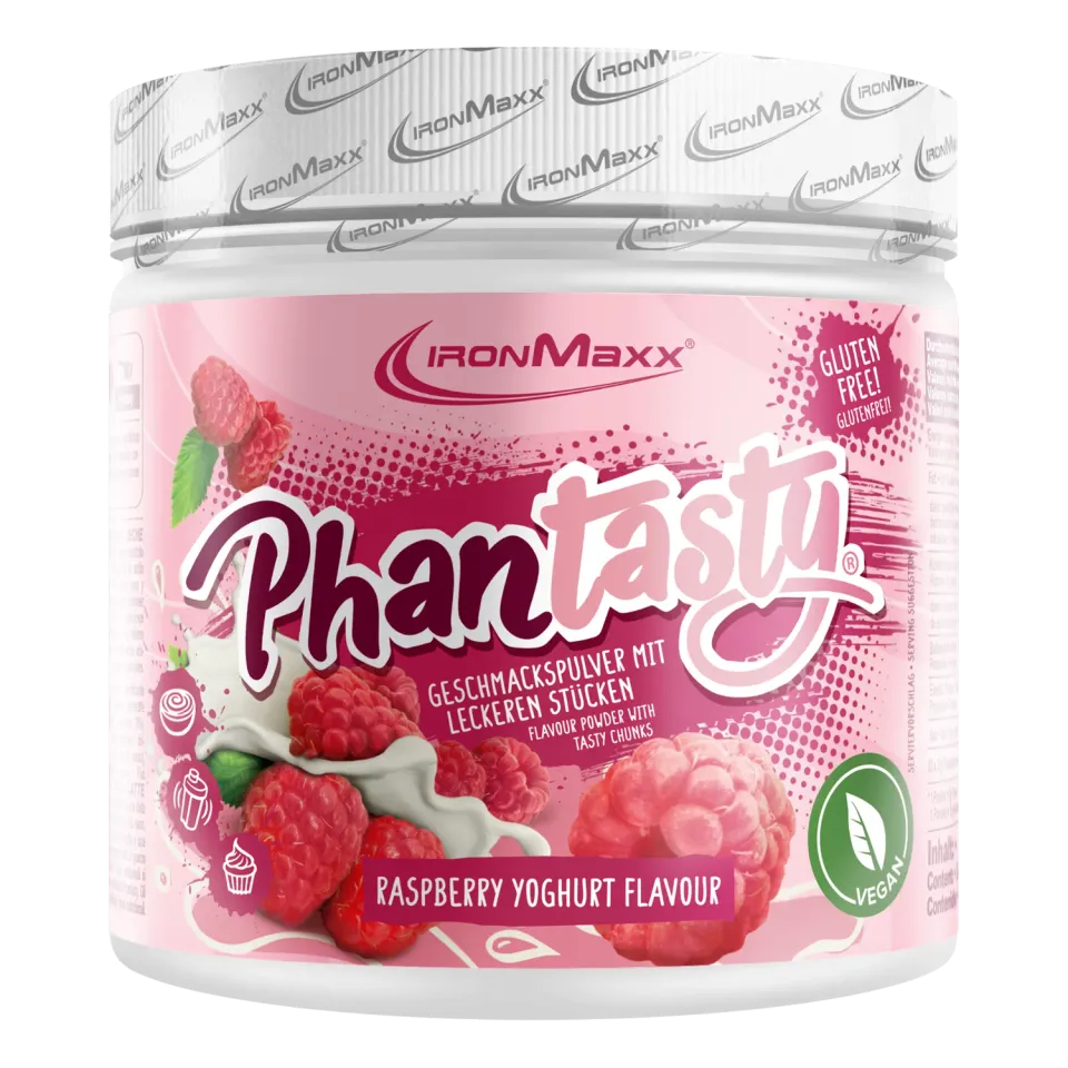 IronMaxx Phantasty Geschmackspulver Raspberry Yogurt 250g vegan