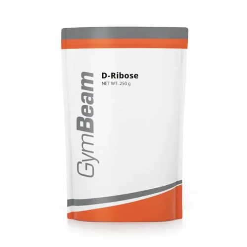 GymBeam D-Ribose Pulver 250 g für Zellenergie