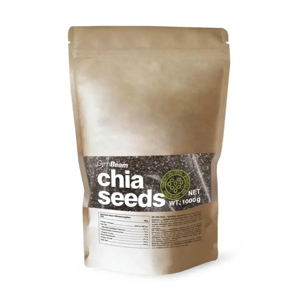 GymBeam Chiasamen 1000g Superfood glutenfrei