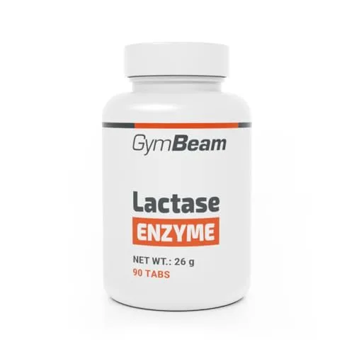 GymBeam Laktase-Enzym Tolerase Kapseln 90 Stück 5000 FCC