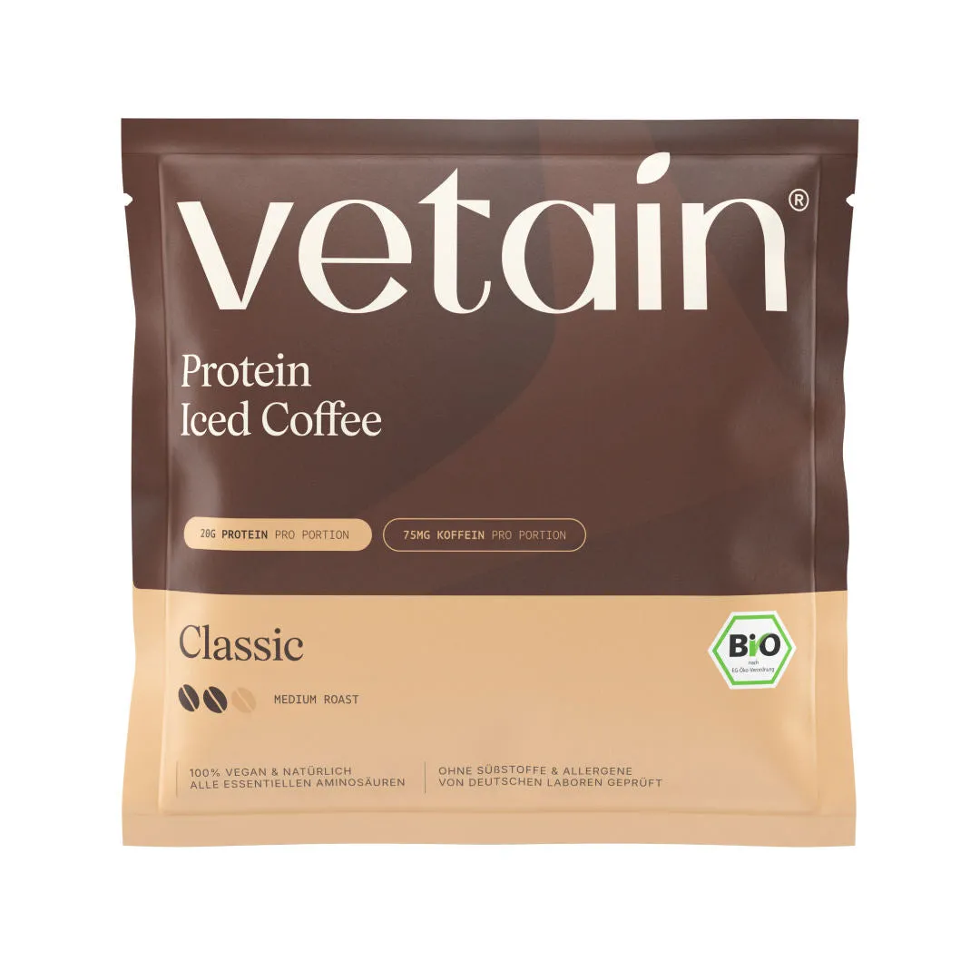 Vetain Vegan Protein Probe Proteinpulver Vanille 30g Bio