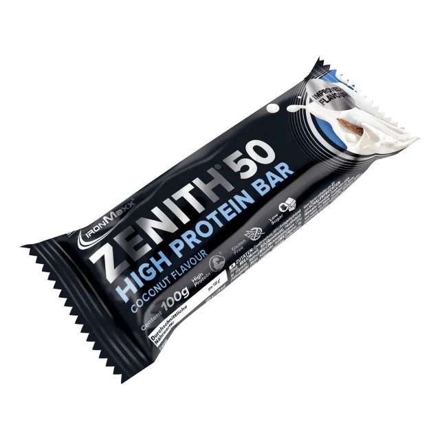 IronMaxx Zenith 50 Proteinriegel 100g Kokosnuss