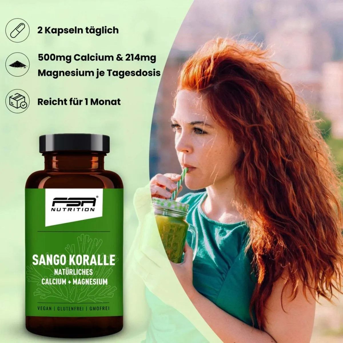 FSA Nutrition Sango Koralle Calcium Magnesium Kapseln