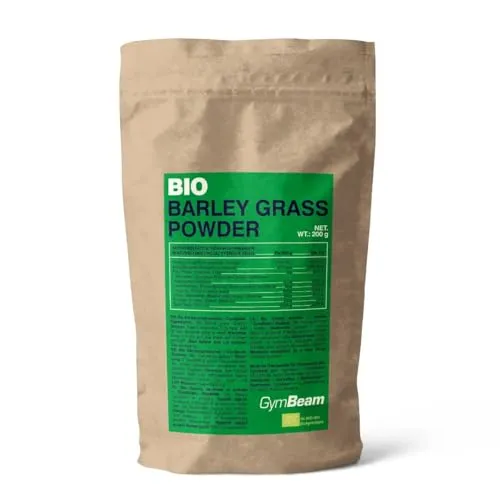 GymBeam BIO Gerstengras Pulver 200g für Smoothies