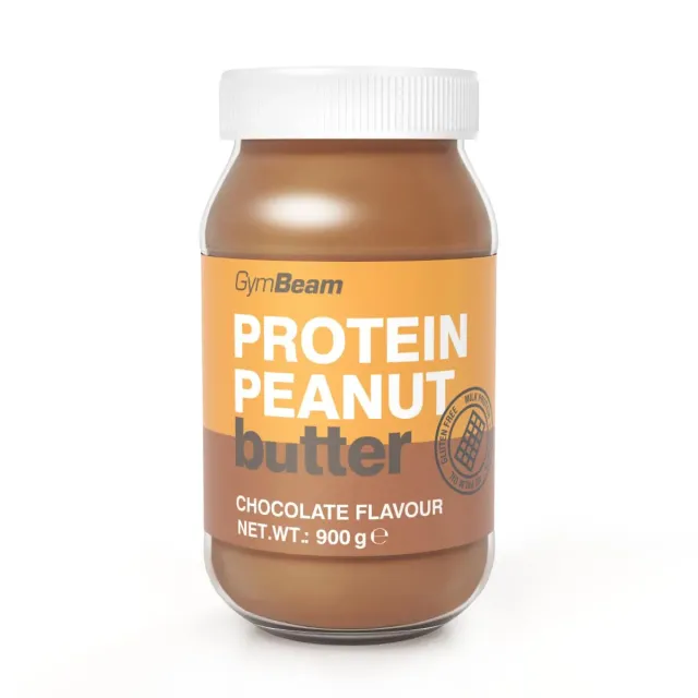 GymBeam Protein-Erdnussbutter 900 g Schokolade zuckerfrei
