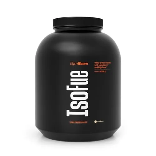 GymBeam IsoFue Whey Isolat Schokolade 2000 g laktosearm