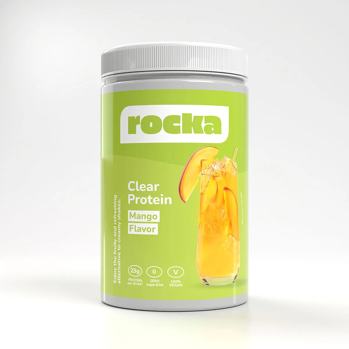 Rocka Nutrition Clear Protein Pulver fruchtig zuckerfrei