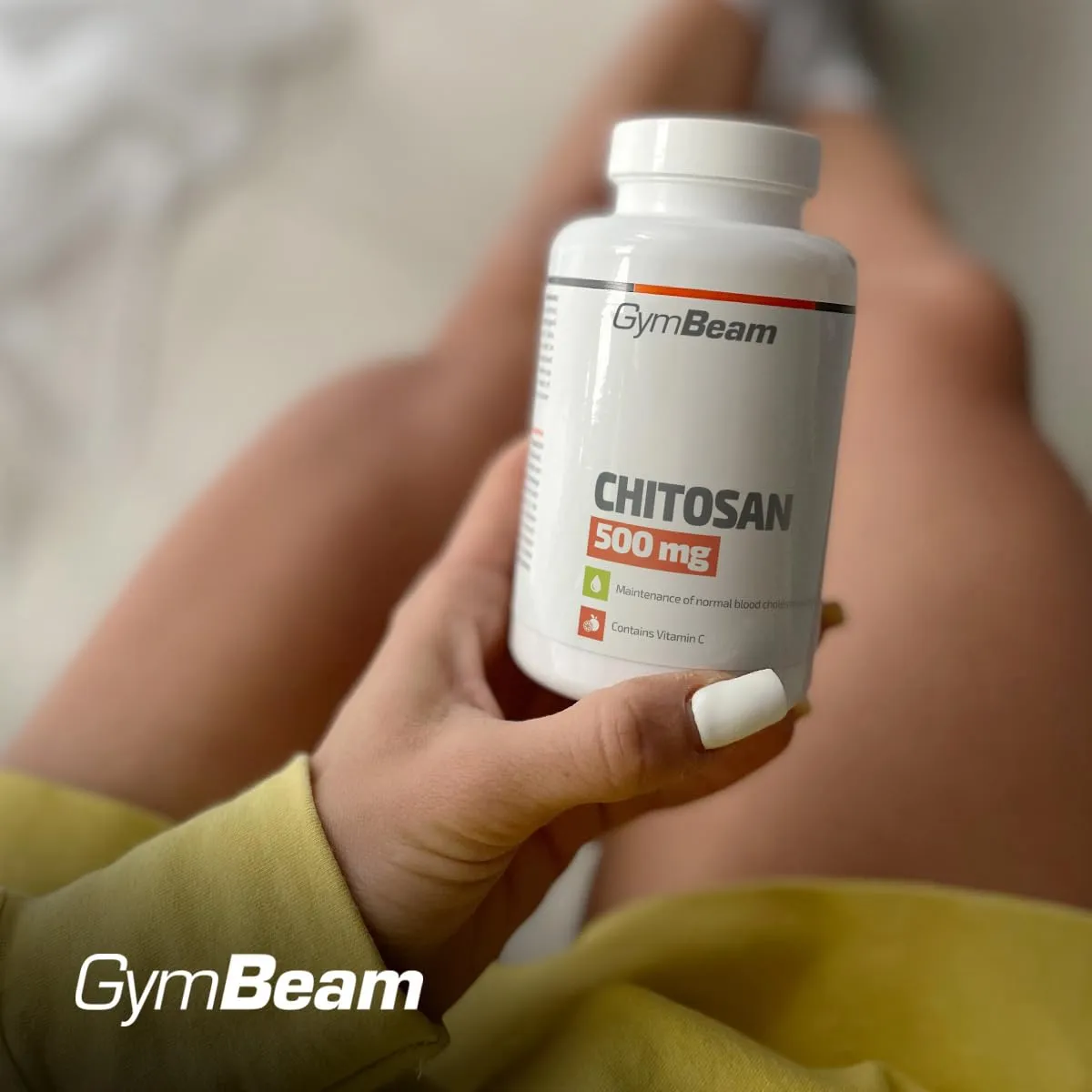 GymBeam Chitosan Tabletten 120 Stück mit Vitamin C