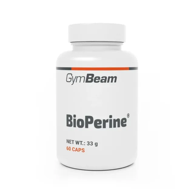 GymBeam Bioperine Piperin Kapseln 60 Stk 95% Extrakt