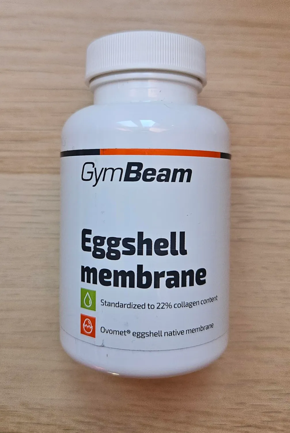 GymBeam Eierschalenmembran Kollagen Kapseln 60 Caps 500 mg