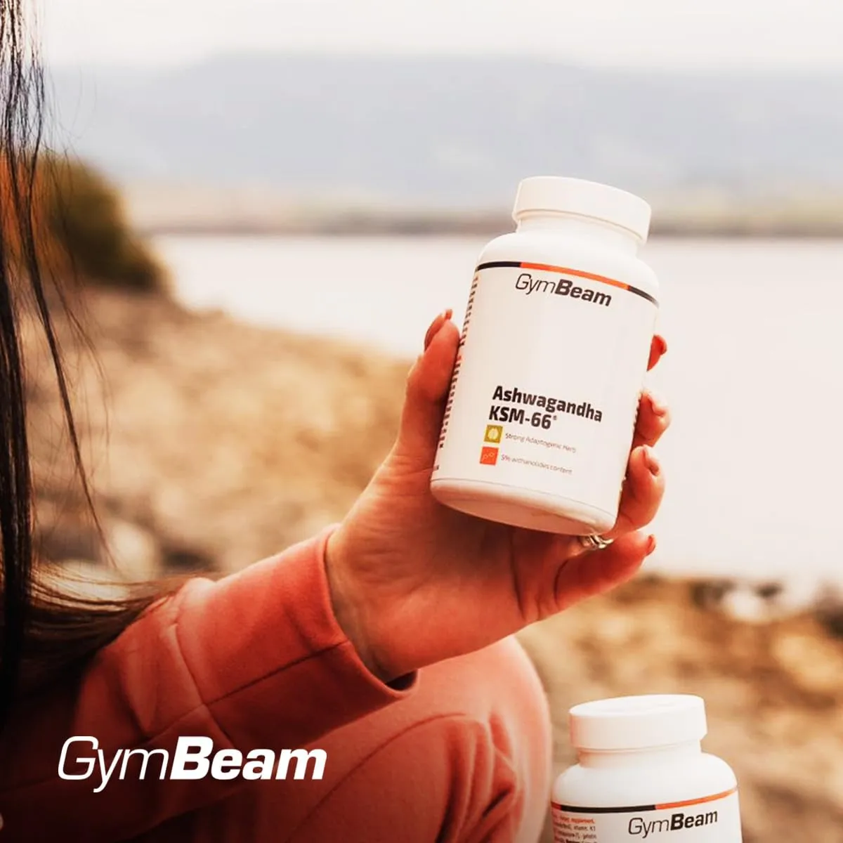 GymBeam Ashwagandha KSM-66 Kapseln 90 Stk 200 mg