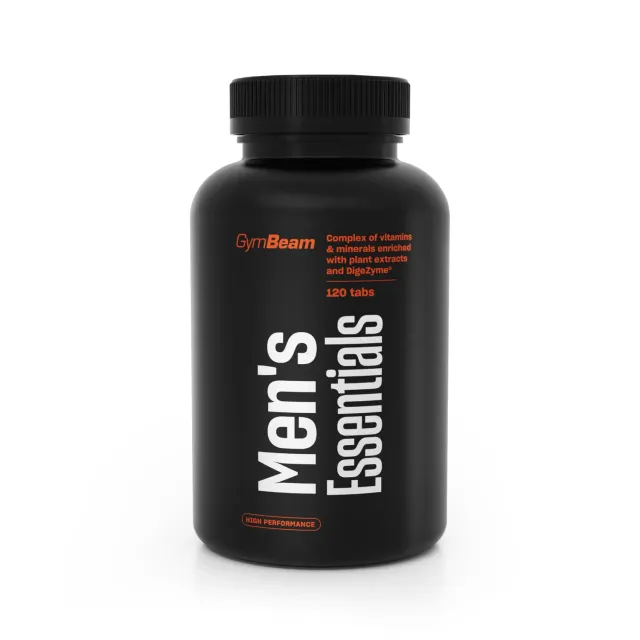GymBeam Men's Essentials Multivitamin 120 Tabs Männer