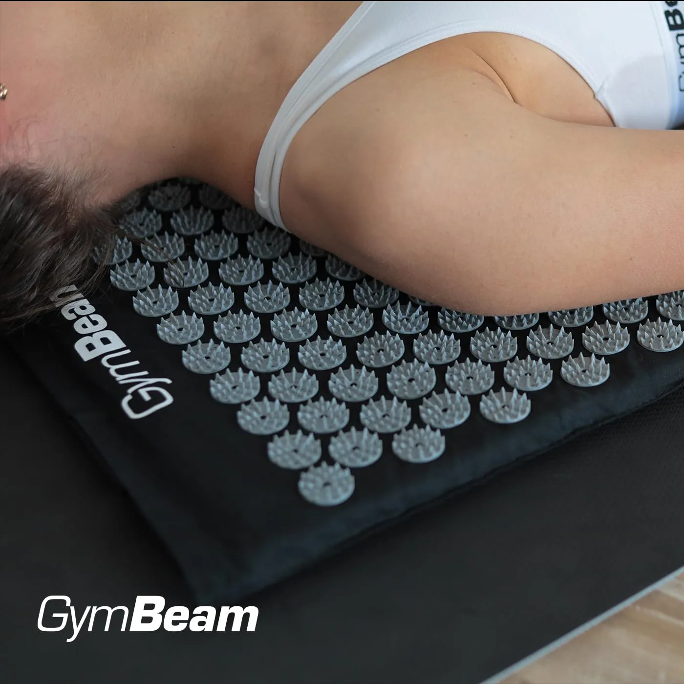 GymBeam Akupressurmatte Black mit 230 Platten und Tasche