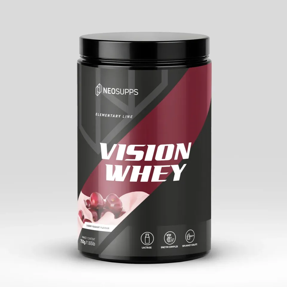 Neosupps Vision Whey Cherry Yoghurt Whey Protein 750g