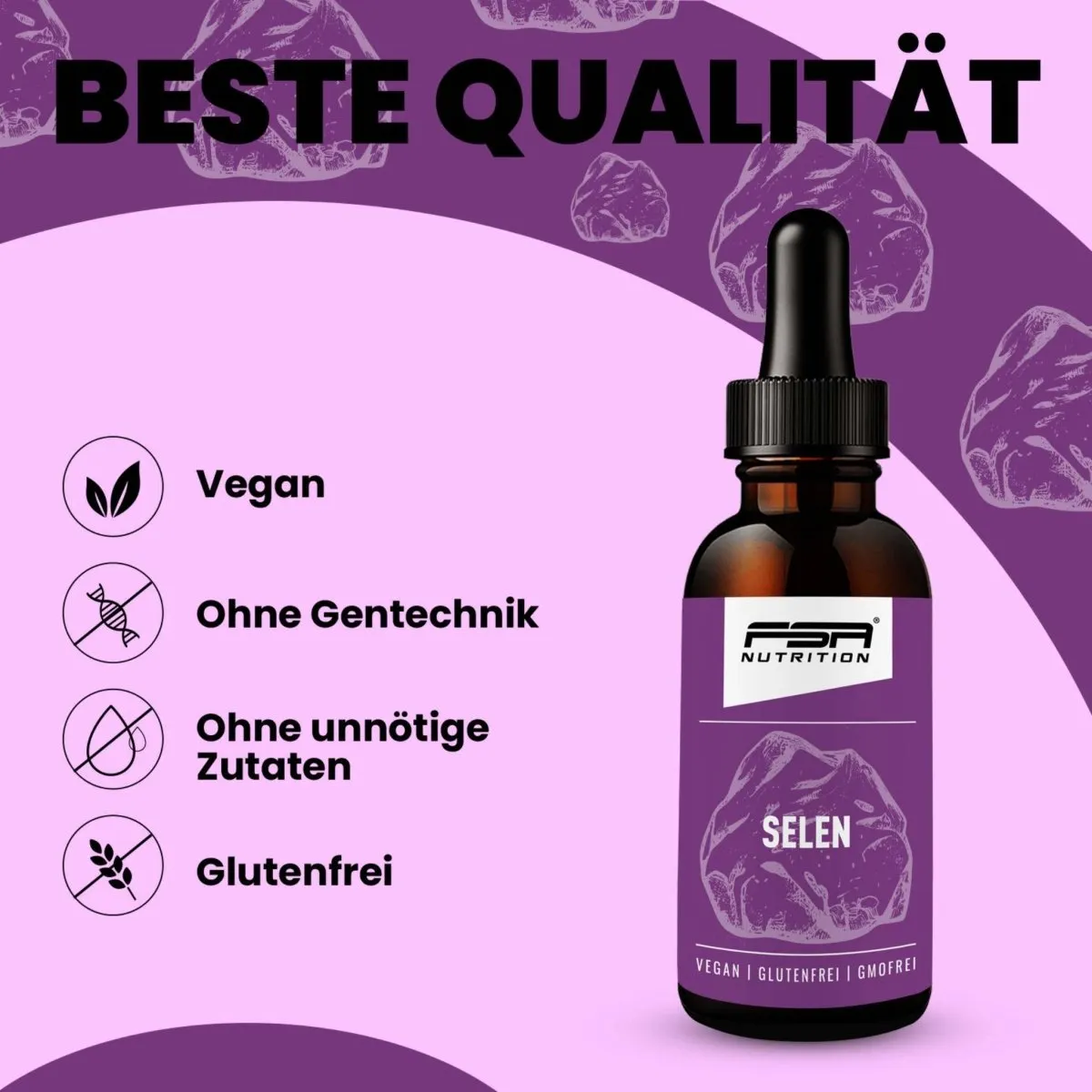 FSA Nutrition Selen Tropfen 50 ml 200 µg hochdosiert